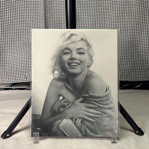 Black and White “ Marilyn’s warmth “Portrait Print.